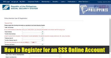 ember sss.gov.ph|How to Register in the My.SSS Portal (Member Account).
